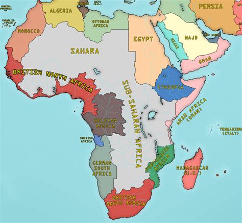 Alternate Africa 1860 By Ls Jebus On Deviantart