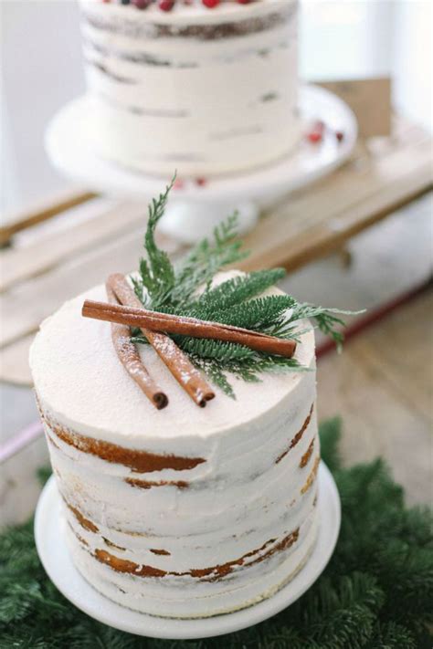 41 Adorable Winter Wedding Cake Ideas