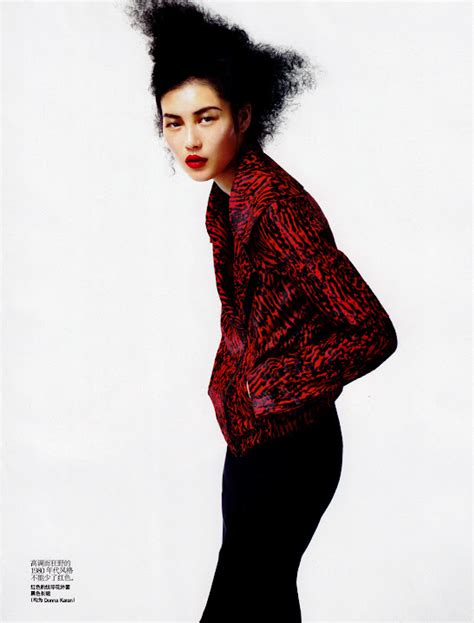 Asian Models Blog Liu Wen Editorial For Vogue China October 2009
