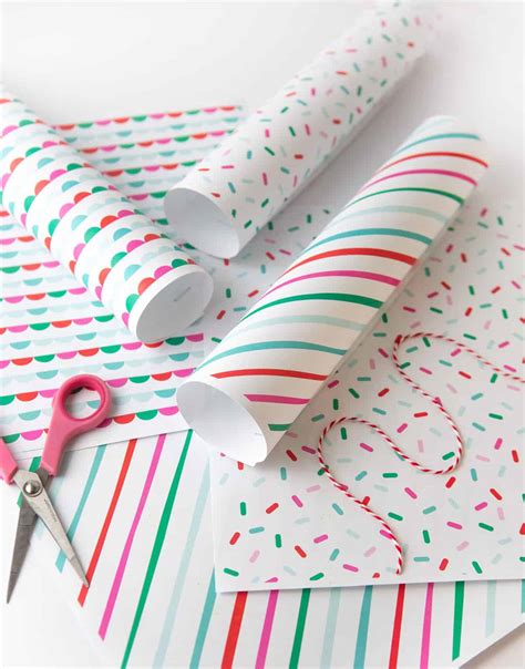 Printable Wrapping Paper