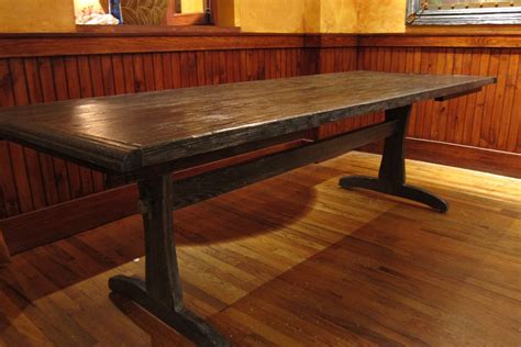 Hand Made Rustic Dining Table By Recollection Design