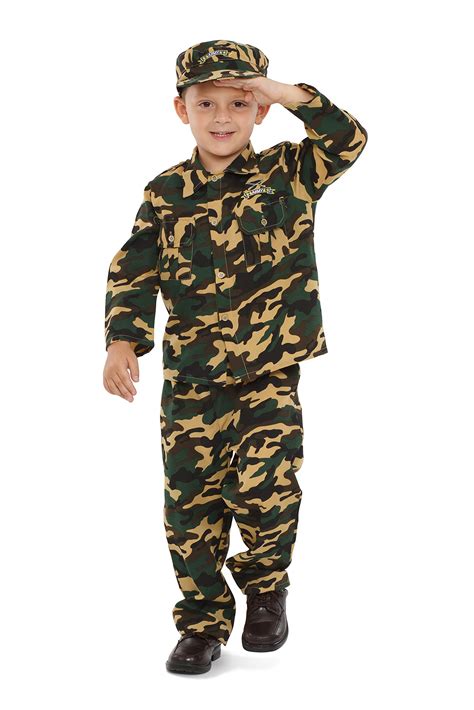Buy Dress Up America Army Costume For Kids Soldier Costume For Boys