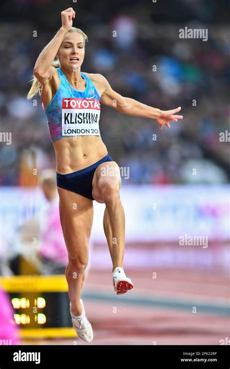 Darya Klishina Russia Long Jump Women Qualification Iaaf Athletics World Championships