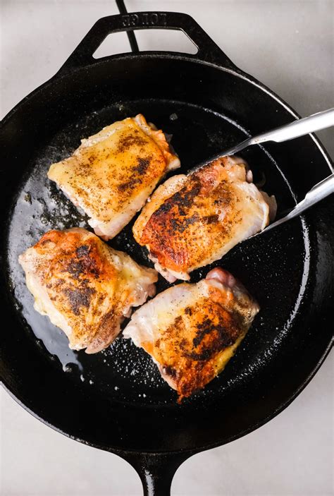 The Absolute Best Way To Cook Chicken Thighs Kiersten Hickman
