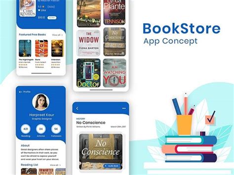 Bookstore App Concept Uplabs
