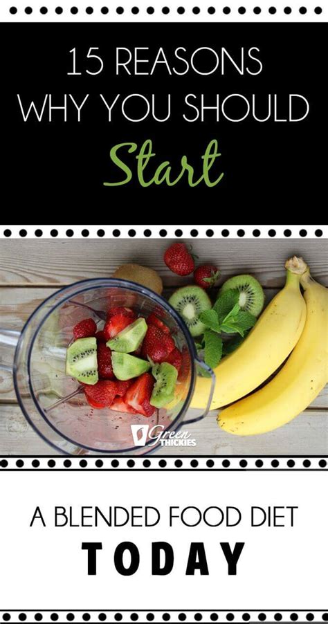 15 Reasons Why You Should Start A Blended Food Diet Today