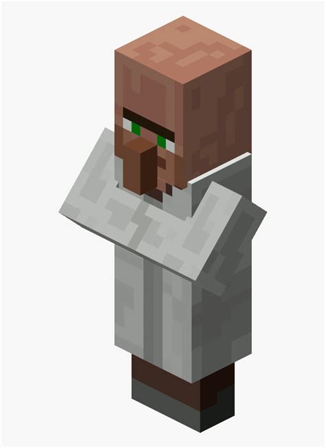 Welcome to community time with ralph and darryl. Transparent Villagers Clipart - Transparent Minecraft ...
