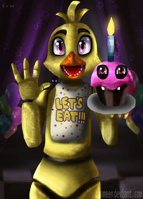 Chica Five Nights At Freddy S By Zaameen On Deviantart Five Nights At Freddy S Scott Cawthon