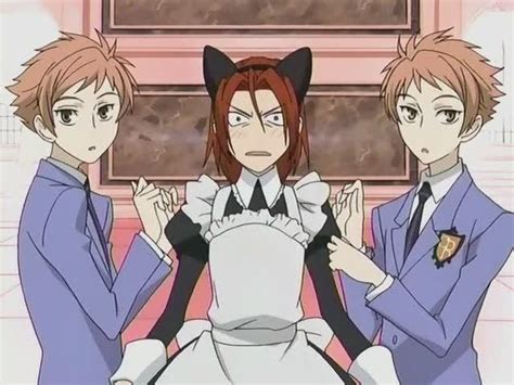 He is a host of the ouran host club and is considered to be the more mature of the twins. Anime: Ouran High School Host Club Hikaru and Kaoru Hitachiin