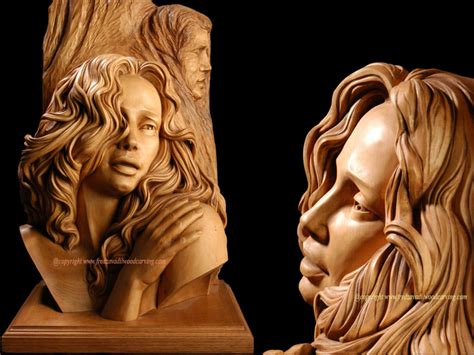 Realistic Wood Sculptures Custom Wood Carving And Sculpting By Fred