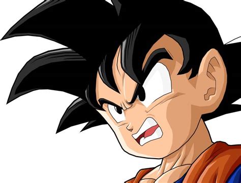 Kid Goku Face Posterdragon Ball Z Posteranime Postersize12x18 Inch