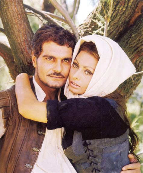 Vintagephotos On Twitter Omar Sharif And Sophia Loren In More Than A Miracle 1967