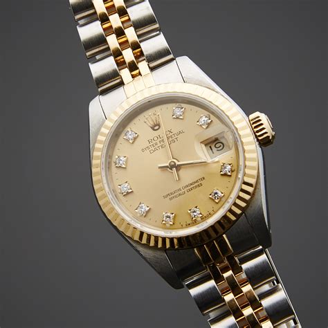 Rolex Ladies Datejust Automatic 69173g Pre Owned Marvelous