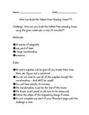 Spaghetti and marshmallow tower instructions. Spaghetti And Marshmallow Tower Teaching Resources ...