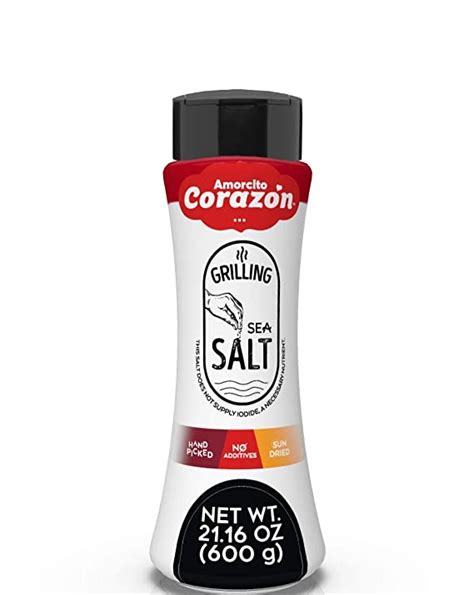 Amorcito Corazon Grilling Sea Salt 2116oz 600g Grocery And Gourmet Food