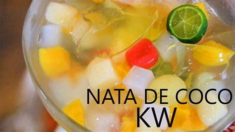 Manfaat nata de coco antara lain : Cara Membuat Nata De Coco KW - YouTube