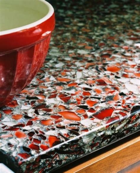 Recycled Glass Countertops Recycled Glass Countertops Diy Countertops Room Diy