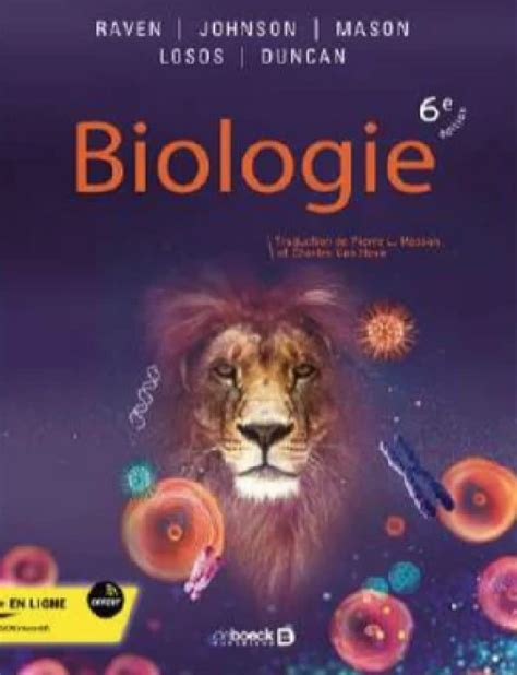 Biologie Version Deluxe Peter H Raven Broché De Boeck