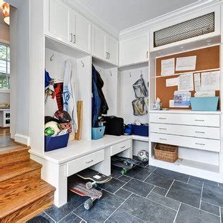 Those cost $150 each plus she had to add all the wood on the top and build it in herself. Garage Mudroom | Houzz