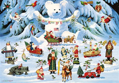 Jingle Bell Teddy And Friends 300 Pieces Buffalo Games Puzzle Warehouse