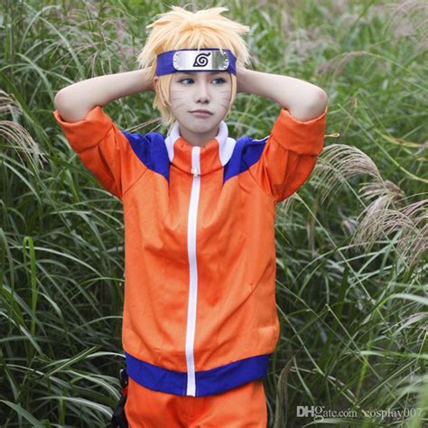 Naruto Uzumaki Cosplay Costumes Naruto Uzumaki Young Clothing Japanese Anime Naruto Clothing