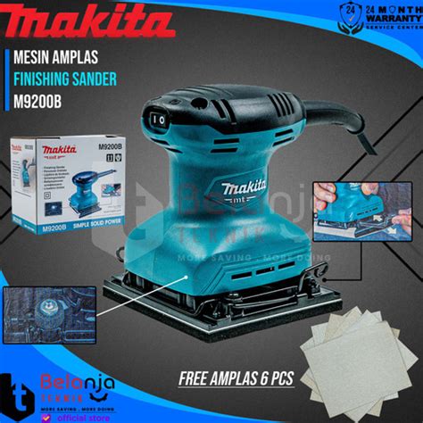 Promo Makita Mesin Amplas Poles Kotak M B Watt Palm Sander M B Cicil X Kota