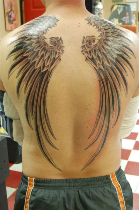Cool Wings Tattoo For Mens Back Pictures Fashion Gallery