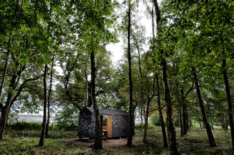 Lumo Architects Scatters Asymmetric Nature Shelters Along The Danish