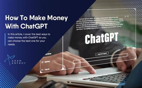 How To Make Money With Chatgpt Ai Guide For 2023