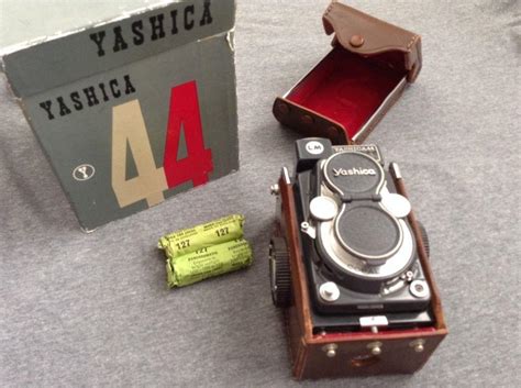Yashica 44a Lm 1960 Camera W Original Box And Film Brand New