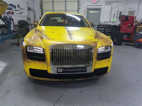 Rolls Royce Crazy Taxi Rust Wrap Wrapfolio