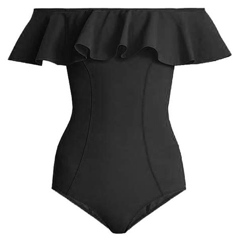 Ruffles Off The Shoulder Monokini Monokini Fashion Monokini Swimwear