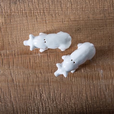Pig Salt & Pepper Shakers - Magnolia | Chip & Joanna Gaines