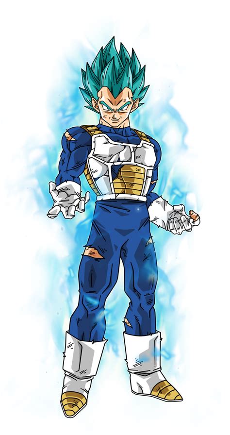 Vegeta Super Saiyan Blue By Bardocksonic On Deviantart Dragon Ball Gt