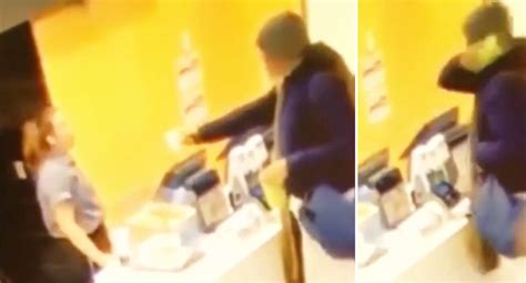 Mcdonalds Customer Throws Hot Coffee In Workers Face