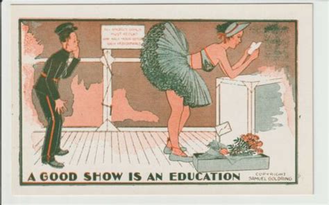 A Good Show Risqué Vintage Ic Postcard Funnyite Of Nj By Samuel