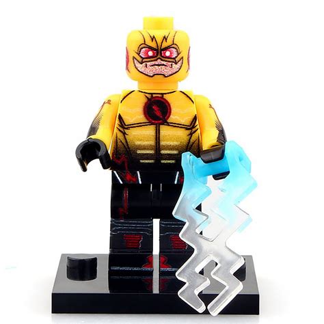 Minifigure Reverse Flash Dc Comics Super Heroes Compatible Lego Building Blocks Toys