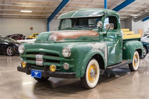 1953 Dodge B Series Pickup 12 Ton Truck Flathead 6 3 Speed Manual 53