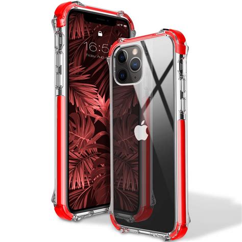 Iphone 11 Pro Max Case Heavy Duty Crystal Back Shockproof Bumper Clear