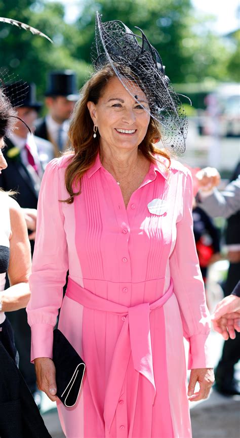 Kate Middleton Carole Middleton Wore The Same Pink Dress—see Pics