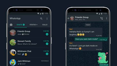 Whatsapp Now Has Dark Mode For Android And Ios