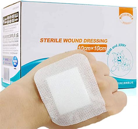 Self Adhesive Wound Dressing Bordered Silicone Adhesive Sterile Wound