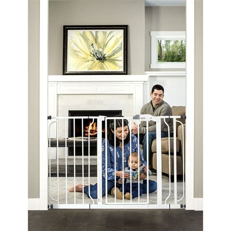 Regalo Easy Step 49 Inch Extra Wide Baby Gate Includes 4 Inch And 12