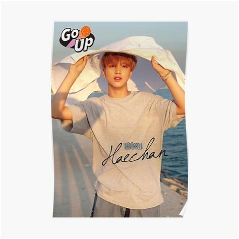 Nct Dream Haechan We Go Up Poster For Sale By Nurfzr Redbubble