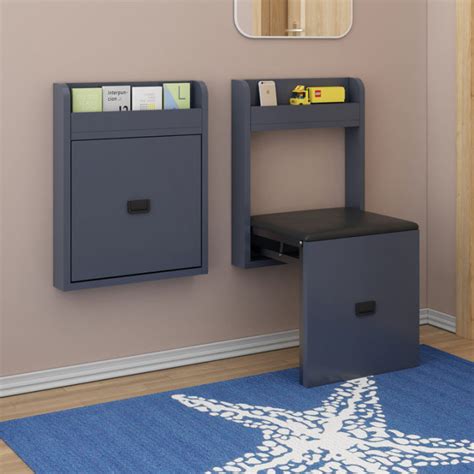 Foldable Wall Mounted Invisible Shoe Changing Stool Entrance Entrance