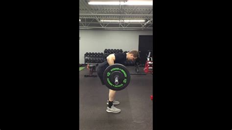Barbell Bent Over Row Supinated Grip Youtube