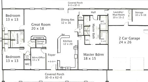 Barn House Plans 40x60 Barndominium Floor Plans With Shop Home Design