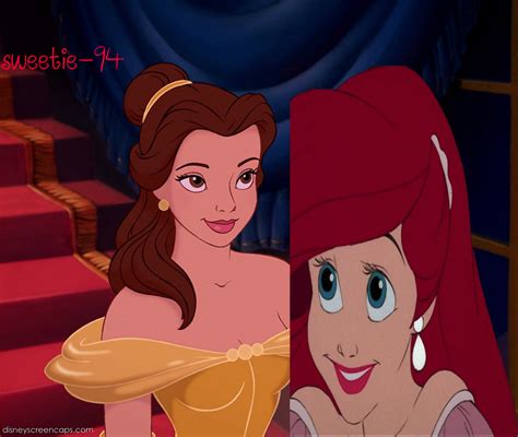 Ariel And Belle Disney Crossover Photo 31200287 Fanpop