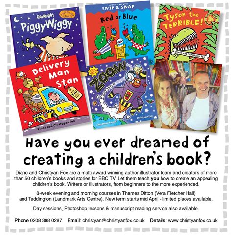 Do you want to publish a children's book? Back to school to create children's books - Teddington ...