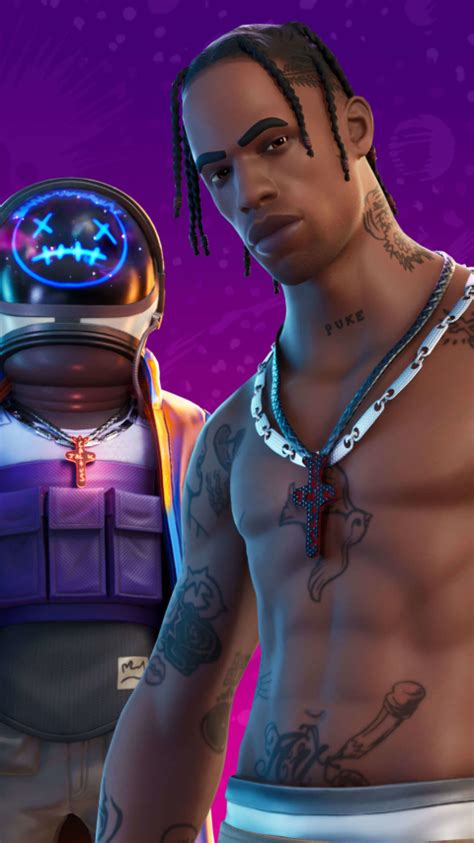 480x854 4k Travis Scott Astronomical Fortnite 2 Android One Mobile